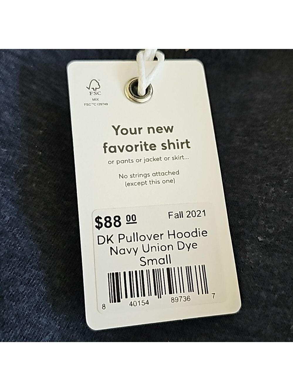 MARINE layer Dk pullover hoodie - Picture 6 of 6
